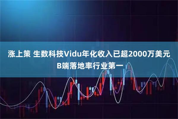 涨上策 生数科技Vidu年化收入已超2000万美元 B端落地率行业第一